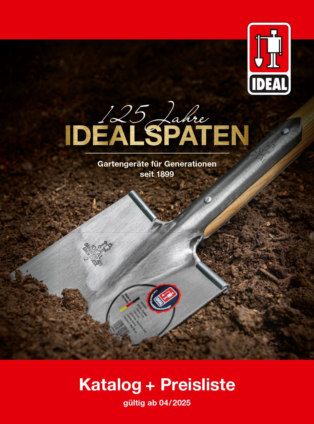 IDEALSPATEN Katalog 2025